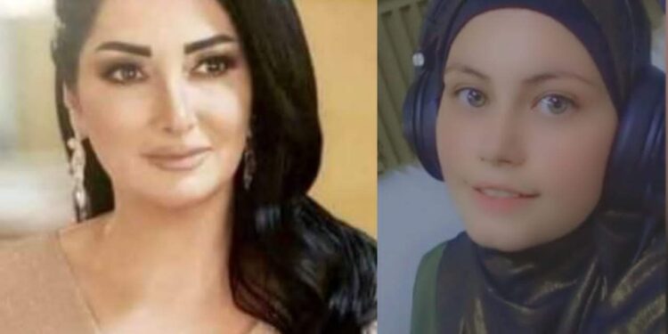 الإعلامية السورية أنسام السيد ضيفة الإعلامية دعاء وع في سهرة الليلة من كواليس