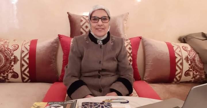 الشاعرة حبيبة بلوالي من المغرب ضيفة الناقد دخالدبوزيان موساوي في اجمل ماقرات اليوم