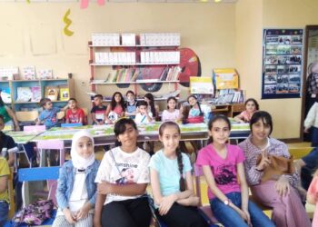 دعاء وعل ضيفة النادي الصيفي الثالث في المكتبة الوطنية  في الأردن