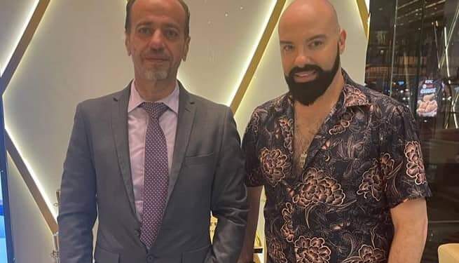 الفنان ماهرالشيخ في ضيافة فندق جيفورا أطول فندق في العالم في دبي