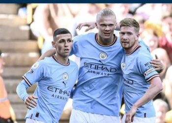 هاتريك هلاند وفودين يقودمانشسترستي لاكتساب مانشستر يونايتد بسداسية بالدوري الإنكليزي بقلم سعد أبو ذر