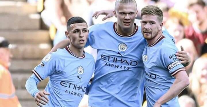 هاتريك هلاند وفودين يقودمانشسترستي لاكتساب مانشستر يونايتد بسداسية بالدوري الإنكليزي بقلم سعد أبو ذر