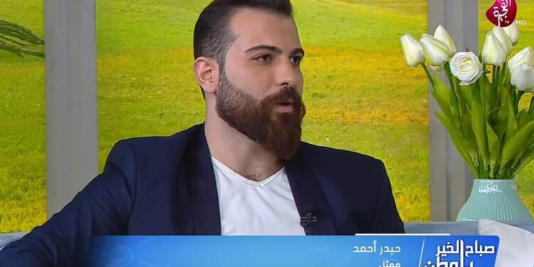 الفنان حيدر احمد ضيف قناة الفجيرة في الإمارات