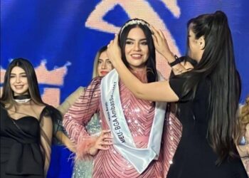 مروة فرشوخ تتوج ملكة جمال العرب متابعة حافظ النيفر تونس