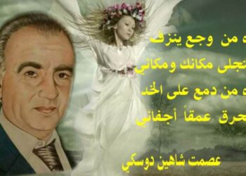الأديب عصمت شاهين دوسكي يكتب أماني