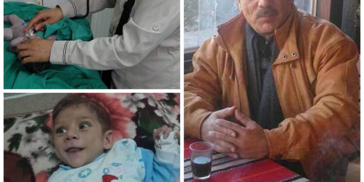 حالة نادرة في مشفى مصياف الوطني يعالجها الدكتور سليمان ناصر لطفل بعمر الأشهر متابعة فؤاد حسن حسن