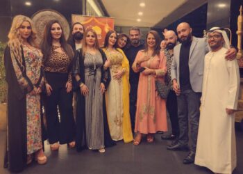 نجوم الفن في ضيافةسيدة الأعمال زبيدة مزوق ومطعم ساروجا اصل الحكاية في دبي رمضان يجمعنا