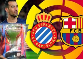 في اللجا الاسباني برشلونه في مواجهة صعبة امام اسبانيول سعد جلاب