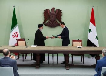 الرئيسان الأسد ورئيسي يوقعان مذكرة التفاهم لخطة التعاون الشامل الإستراتيجي بين الجمهورية العربية السورية والجمهورية الإسلامية الإيرانية