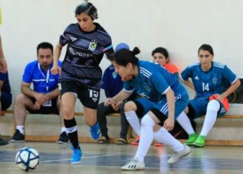 سيدات القوة الجوية الى نصف النهاێي  سعد جلاب