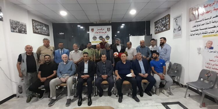 بحضور نخبوي رياضي واعلامي لافت .. مركز أفرست للاعلام يحتفي بالنجمين عماد محمد وفريد مجيد افرست بقلم حسين الذكر العراق