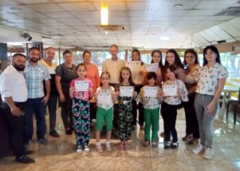 معرض شغف الألوان لرسوم الأطفال واليافعين لمرسم شغف الألوان برعاية ملتقى البيادر الثقافي مكتب الفنون الجميلة