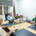 رئيس اللجنة البارالمبية الليبية والالمبياد الليبي يجتمع بمدير فرع طرابلس الكبرى لوزارة الشباب 