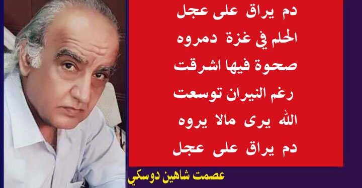 دم يراق على عجل بقلم الأديب عصمت شاهين دوسكي العراق