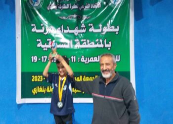 بطولة شهداء درنة الاتحاد الليبي لكرة الطاولة المنطقة الشرقية للفئات السنية الصغرة 