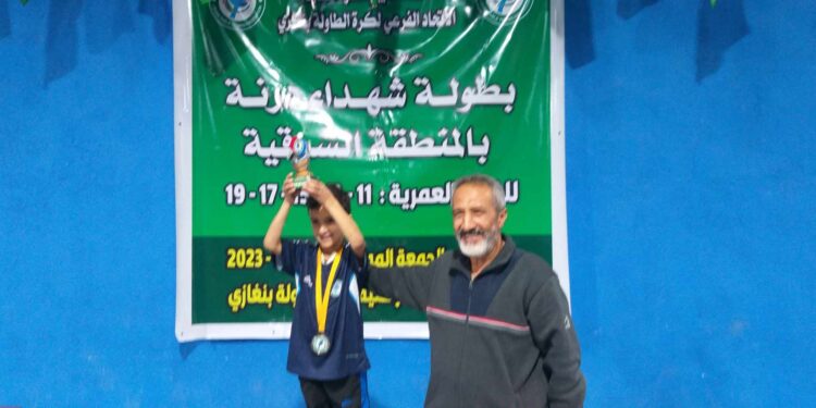 بطولة شهداء درنة الاتحاد الليبي لكرة الطاولة المنطقة الشرقية للفئات السنية الصغرة 