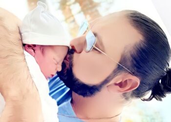 وديع مراد يستقبل مولوده الجديد ب ” فرحة عمري “