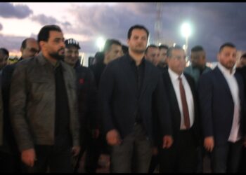 ضحفل انطلاق نشاط اعمار ليبيا لنقل الركاب