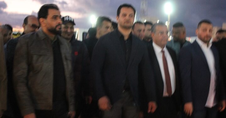 ضحفل انطلاق نشاط اعمار ليبيا لنقل الركاب