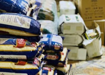 الشذي التطوعية توزع السلالة الرمضانيه على الأسر محدودة الدخل 