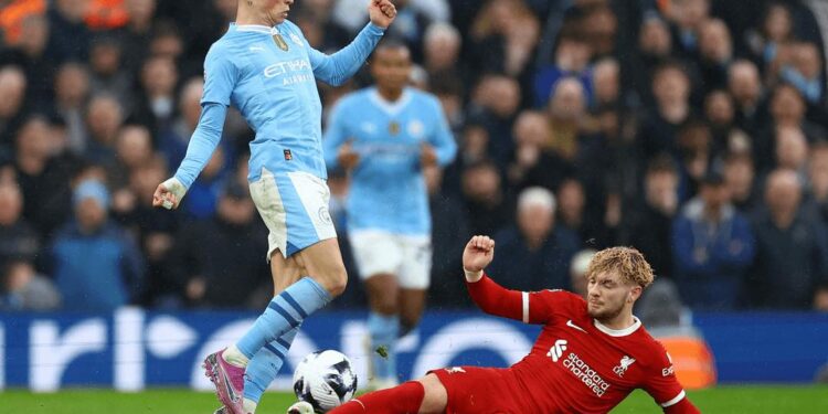 تعادل عادل بين ليفربول ومان سيتي