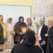 معلمى ومعلمات مدرسة الفعكات يكرمون مديرة المدرسة 