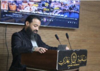 أمسية ثقافية للدكتور خالد الهدار بلدية بنغازى