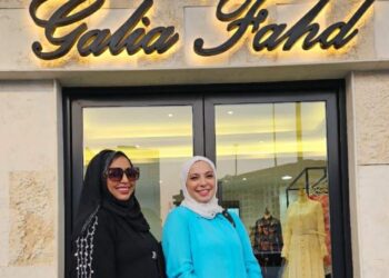 الإعلامية زينب السعدي في ضيافة المصممة غاليا الفهد في دبي