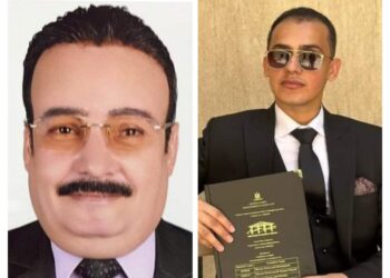 تهنئة إلى السفير محمود هريدي لحصول نجله شونيز على بكالوريوس الهندسة