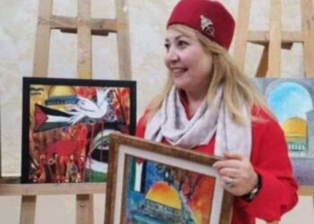 الرسامة المتميزةضحى قارة القرقني بقلم جلال باباي