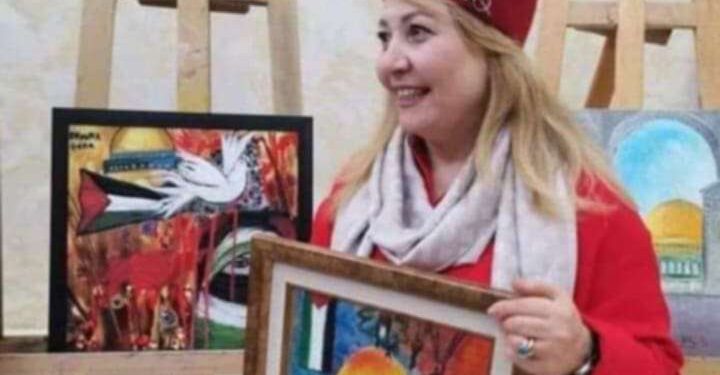 الرسامة المتميزةضحى قارة القرقني بقلم جلال باباي