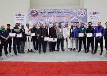 إختتام الإتحاد العام الليبي للكاراتيه الدورة الدولية الخاصة بالحكام والمدربين و الممتحنين