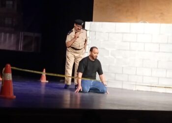 عرض مسرحية قفة عيون ضمن فعاليات مهرجان المسرح الكوميدى 