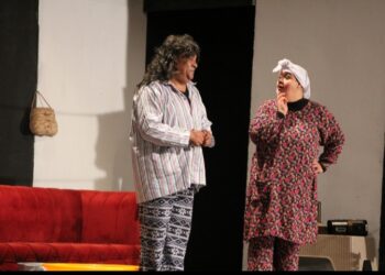 مسرح الكوميدى بنغازى ومسرحية باهي هكي 