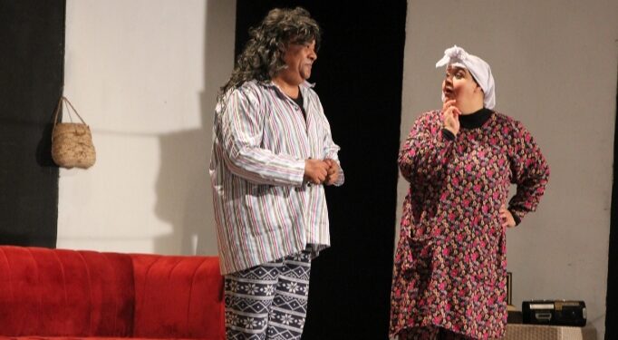 مسرح الكوميدى بنغازى ومسرحية باهي هكي 