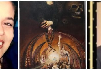 تأملات في لوحةبعنوان رمز الغرب للرسام العراقي أحمد السردار بقلم الناقدة والفنانة التشكيلية سعيدة بركاتي