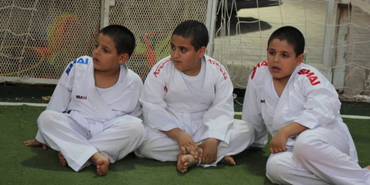 بطولة الكاراتيه المقامة بنادى زهور الرياضي