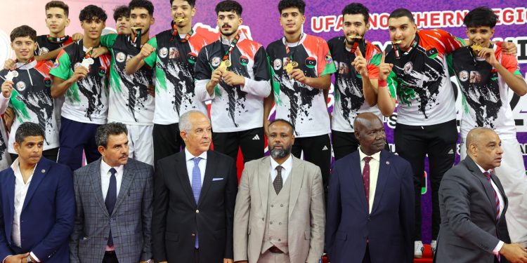 ليبيا تحصد العديد من القلائد ببطولة شمال افريقيا المقامة بالقاهرة الكاراتية 