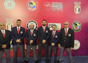 مشاركة الحكام الاتحاد الليبي العام الكاراتية ببطولة شمال افريقيا