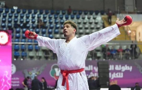 الرياضي البطل الليبي نوري السعداوي “وحققت انتصارات على لاعبين عالميين بلعبة الكاراتية “