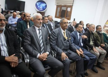 حفل اشهار صحيفة. اخبار تعليم بنغازي 