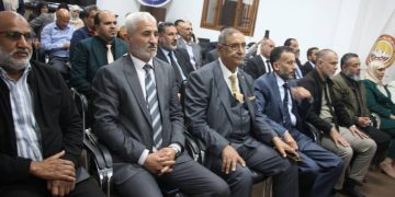 حفل اشهار صحيفة. اخبار تعليم بنغازي 