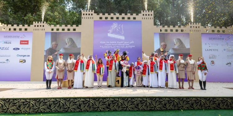 مريم علي كريم تحصد لقب كأس الشيخة فاطمة بنت مبارك للقدرة للسيدات للمرة الثالثة.