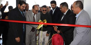 وكيل عام وزارة الصحة يفتتح عيادة قاريونس المجمعة