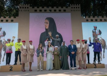 الفارسة ماسة عدنان تحرز لقب كأس الشيخة فاطمة بنت منصور بن زايد آل نهيان