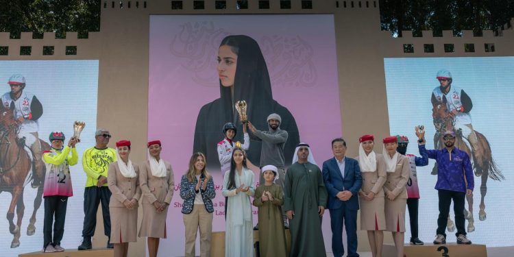 الفارسة ماسة عدنان تحرز لقب كأس الشيخة فاطمة بنت منصور بن زايد آل نهيان