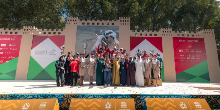 إسطبلات «أم آر أم» تحصد لقب السباق المفتوح في ختام مهرجان أبوظبي للقدرة.